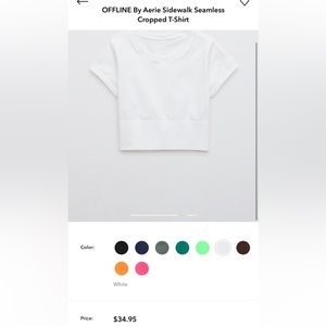 aerie athletic t shirt